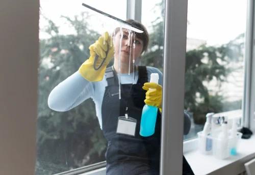 Nettoyage de vitres intérieures et extérieures à Mailly-le-Camp